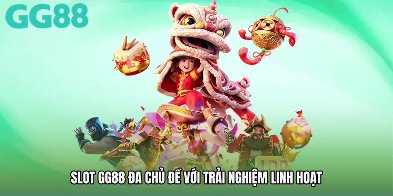 Slot GG88 đa chủ đề với trải nghiệm linh hoạt 